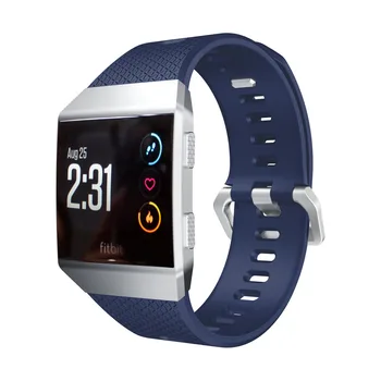 Sledujte pásmo Pre Fitbit iónové silikónové športových hodinkám náramok Nahradenie vysokej kvality smart hodinky remienok Pre Fitbit iónové L/S 3