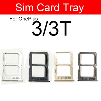 SIM Kartu, Držiak Flex Kábel Pre Oneplus 1+1 2 3 3T 5 5T X Čítačka Sim Kartu zásuvkové Adaptéry Nahradenie Opravy Dielov 3