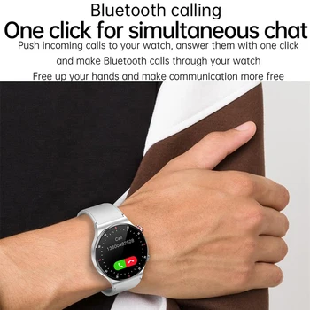 2022 Nové Bluetooth Hovor Smart Hodinky Mužov Športové Fitness Sledovanie Počasia Nepremokavé Smartwatch Veľký HD Displej pre Huawei Xiao 3