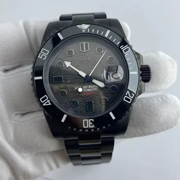 Hodinky nh35 Športové Nepremokavé automatické mechanické Náramkové hodinky Svetelný dial Hodinky pre Mužov hodinky 3