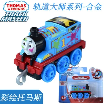 Thomas a Priateľov Vlak Železničnej Edward James Blue Train Nastaviť Chlapci Vzdelávacie Hračky pre Deti, Darčeky 3