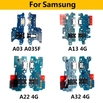 NOVÝ USB Nabíjací Port Zástrčku Rada Flex Kábel Konektor Diely Pre Samsung A33 A035F A035U A01 A03 Core A13 A22 A32 4G 5G 3