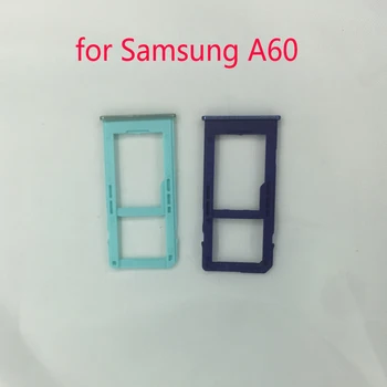 Zásuvka na Kartu SIM Adaptér Držiak Pre Samsung A10 A20 A30 A40 A50 A60 A70 A80 A90 Pôvodné Telefónne Black Nano SIM Karty Micro SD Slot 3