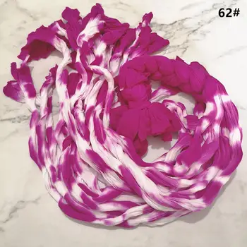 20pcs Multicolor Nylon Osadenie Kvet, Takže Materiálov Ručné Remeselné Príslušenstvo Umelého Hodvábu Ronde Kvet Príslušenstvo 3