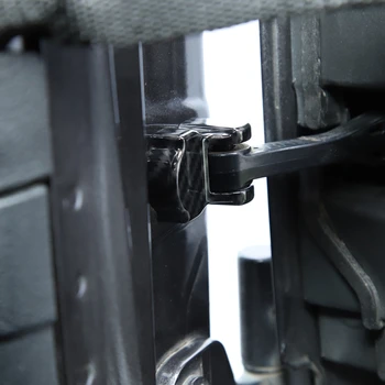 Dvere auta Limit zadných dverí Zátka Kryt Príslušenstvo pre Jeep Wrangler JL Gladiator JT 2018-2022 , ABS Uhlíkových Vlákien 3