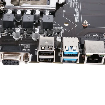 B75 12 PCIE ETH Ťažba Doska+CPU+4PIN IDE Na SATA Kábel usb+SATA Kábel+Switch Kábel+Termálnej pasty+Tepelná Pad 4