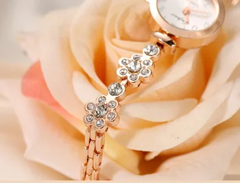 Móda Quartz Hodinky pre Ženy Diamond Silver Gold Jemné Náramok Dámy Bežné Náramkové Hodinky montres femmes Náramkové hodinky 2019 4