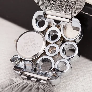 Ženy Hodinky Luxusné Módne Náramok Populárne Vykladané Kamienkami Oka Watchband Dámy Bežné Quartz Hodinky Šaty Náramkové Hodinky 4
