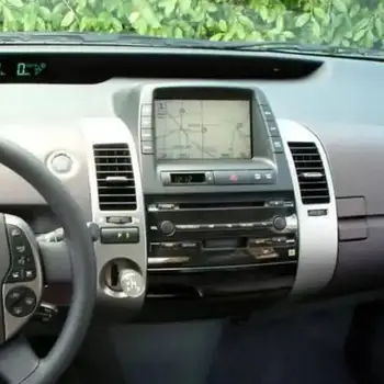 Auto Tabuli AC Tepla Výbava Dash Air Vent Zásuvky Panel Kryt Dekorácie vhodné Pre Toyota Prius 2009 2008 2007 2006 2005 2004 4