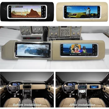 Android autorádia Pre Range Rover Vogue L405 2013-2019 AC Panel Co-pilot Dotykový Displej klimatizácie Dotykový Displej Prehrávač 4
