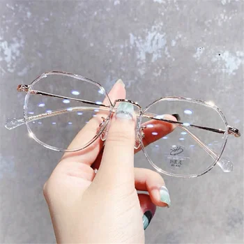 Krátkozrakosť Glasse Ženy s Mínus Stupeň Kolo Nearsighted Okuliare Skončil Diopter -0.5 Na -6 4