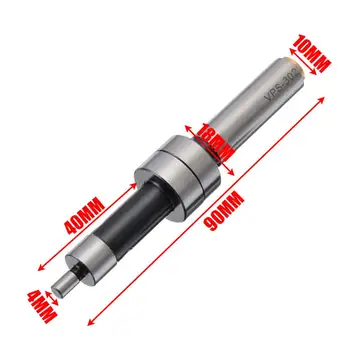 1pc CE-420 Obrábacie HSS Edge Finder Rýchlosť Drieku 10mm Tip 4 mm Pre CNC Frézovanie Mayitr Vysoko presné Mechanické Nástroj 4