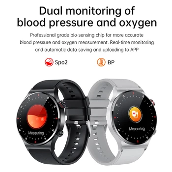2022 Nové Bluetooth Hovor Smart Hodinky Mužov Športové Fitness Sledovanie Počasia Nepremokavé Smartwatch Veľký HD Displej pre Huawei Xiao 4