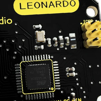 Keyestudio Leonardo R3 Vývoj Doska Založená Na ATmega32u4 S Micro USB Spojenie Pre Ardiuno DIY Projekty 4