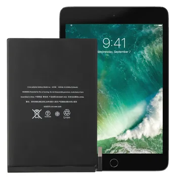 Tablet Batérie Pre Apple iPad Mini 4 Mini4 A1538 A1546 A1550 Náhradné Batérie Opravy Časť s Vysokou Kapacitou Bateria Bezplatné Nástroje 4