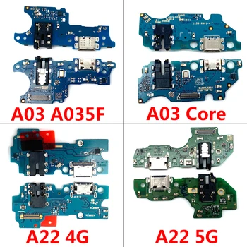 NOVÝ USB Nabíjací Port Zástrčku Rada Flex Kábel Konektor Diely Pre Samsung A33 A035F A035U A01 A03 Core A13 A22 A32 4G 5G 4