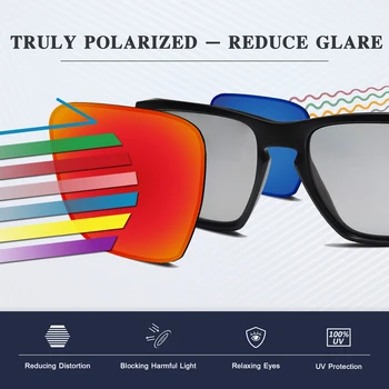 SmartVLT Náhradné Objektívy, Polarizačný pre Oakley Antix slnečné Okuliare - Čierny Štít 4