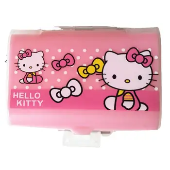 Sanrioed Anime Hello Kitty Pilulku Box Cestovnej Medicíny Držiteľ Ukladacieho priestoru Tabletu Prípade Kontajner Dávkovač Organizátor Nástroje balíka office home 4