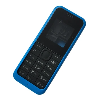 ZUCZUG Nové Plastové Plný Bývanie Pre Nokia 1134 Úplné Dokončenie Mobilný Telefón Bývanie Kryt Puzdro+Klávesnica+Predný Rám+Logo 4