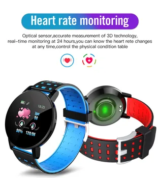 119Plus Smart hodinky Pre Ženy, Nepremokavé Športové Smartwatch Srdcového tepu, Krvného Tlaku Funkcií, Digitálne Hodinky, Hodiny 4