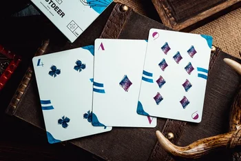 Stratil Jeleňa Modrej Edition Hracie Karty Zber Palube kartových Hier Magic Rekvizity Magické Triky pre Kúzelník 4