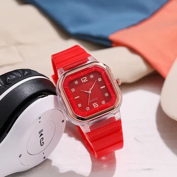 Hodinky Pre Ženy Hodinky 2022 najpredávanejšie Produkty Luxusné Značky Reloj Mujer 2022 Capucho režim Bežné Silikónový Diamant Trend LIU 4