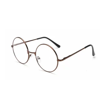 Kovový Okrúhly Rám Krátkozrakosť Okuliare S Diopter -1.0 -1.5 -2.0 -2.5 -3.0 -3.5 -4.0 Vintage Módy Nearsighted Okuliare 4