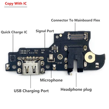 10Pcs Dock Konektor Micro USB Nabíjací Port Nabíjanie Flex Kábel Doska Pre OPPO Realme 7 6 6i 5 5i 3 Pro C11 C20 C25 C12 do C21 C15 4