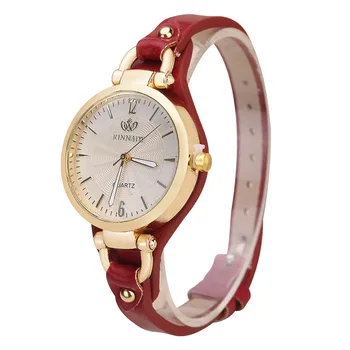 2021 Jednoduchosť Dizajnu dámske hodinky Značky Hodinky, Kožený Remienok Luxusné Žena, sledovať Módne Dámy Náramok na Zápästí Quartz Hodiny 5