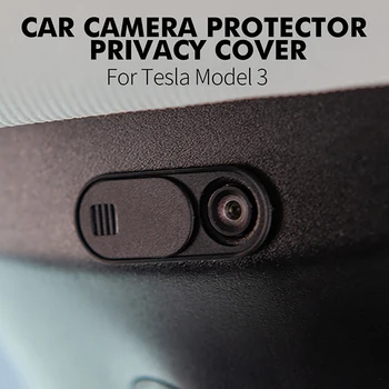 Heenvn Nové Model3 Webcam Kryt pre Tesla Model 3 2022 Fotoaparát ochrany Osobných údajov Kryt pre Tesla Model Y X Auto Dekoratívne doplnky 5