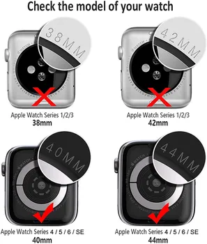 pre Apple Hodinky Prípade 44 mm Mäkké TPU Jasné, Ochranný Kryt Nárazníka pre Applewatch iWatch SE Série 6 5 4 40 mm Celého Prípadoch 5