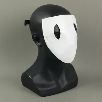 Vysoký Nárast Invázie Tenku Shinpan Biela Sniper Úsmev Maska Cosplay Halloween Masky Latex 5