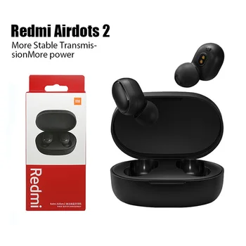 Pôvodný Xiao Redmi Airdots 2 Fone Bezdrôtové Slúchadlá In-Ear Stereo Slúchadlá Bluetooth Slúchadlá s Mikrofónom Airdots 2 Headset 5