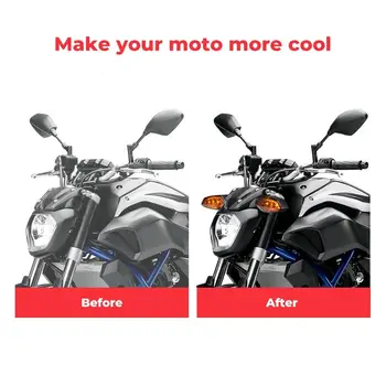 MT07 MT09 Zase Signálne Svetlá LED Pre YAMAHA MT MT 07 09 2014 - 2017 2018 2019 MT 10 Tracer Motocykel Indikátor Blinker 5