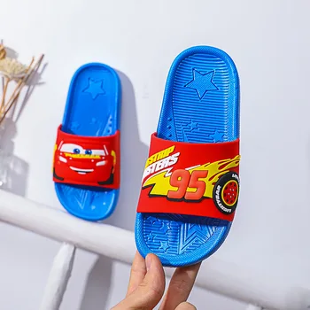 Disney Jar/Leto 2021 nové papuče chlapec non-slip spiderman cartoon krytý rodič-dieťa nosiť pláže topánky lightning Mike Quinn 5
