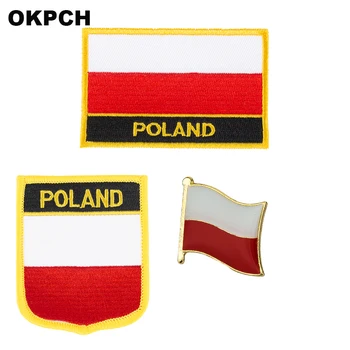 Bosna Národnej Vlajky Vyšívané Žehlička na Škvrny na Oblečení Kovové odznaky PT0036-3 5