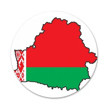 58mm Bielorusko vlajka Odznak Brošňa Pin Príslušenstvo Pre Oblečenie Batoh Dekorácie, darčeky 5