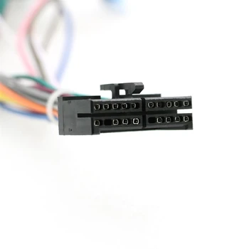 16 Pin ISO kábel Kábel Adaptéra Male konektorom Pre Ženy Konektor Zapojenie Pre Auto Auto Úprava Line Všeobecné Android Navigačný Hosť 5