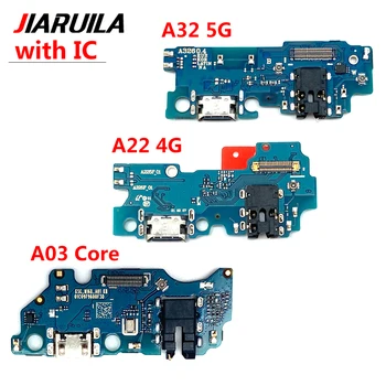NOVÝ USB Nabíjací Port Zástrčku Rada Flex Kábel Konektor Diely Pre Samsung A33 A035F A035U A01 A03 Core A13 A22 A32 4G 5G 5