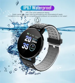 119Plus Smart hodinky Pre Ženy, Nepremokavé Športové Smartwatch Srdcového tepu, Krvného Tlaku Funkcií, Digitálne Hodinky, Hodiny 5