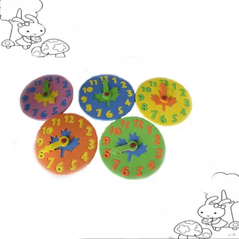 1 ks 3-6 rokov, Deti HOBBY hračky EVA Hodiny Vzdelávania Vzdelávanie Hračky zadarmo montáž Zábavnej Puzzle pre Deti Darčeky 5