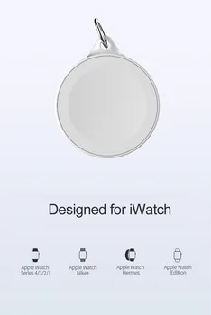 Prenosné Krúžok na Hodinky Bezdrôtové Rýchlo Nabíjačka pre Apple iWatch Série 1 2 3 4 2W Bezdrôtový Rýchle Sledovať Plnenie pre iWatch 4 3 2 5